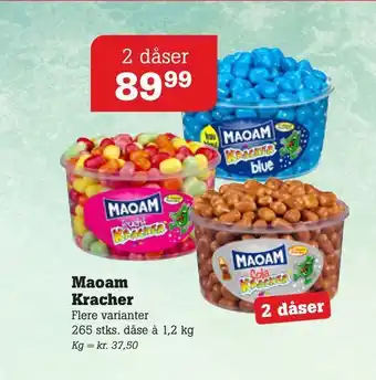 Poetzsch Padborg Maoam kracher tilbud
