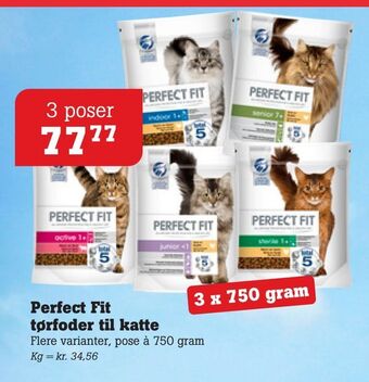 Poetzsch Padborg Perfect fit tørfoder til katte tilbud