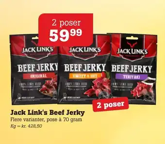 Jack link's beef jerky