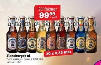 Poetzsch Padborg Flensburger øl tilbud