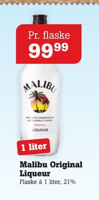 Poetzsch Padborg Malibu original liqueur tilbud