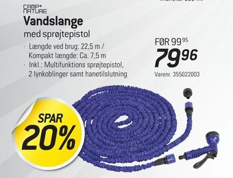 Thansen Vandslange tilbud