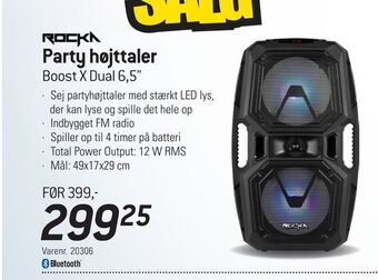 Thansen Party højttaler tilbud