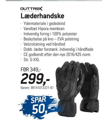 Thansen Læderhandske tilbud