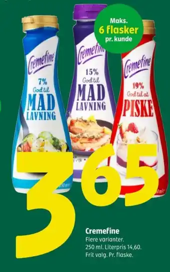 Cremefine madlavningsfløde 7 %