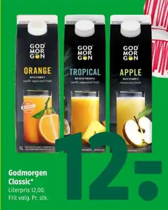 Coop 365 Godmorgen juice tilbud