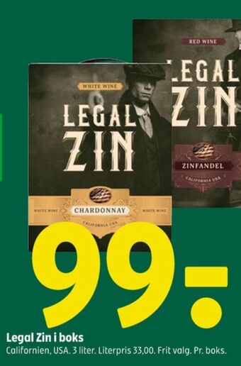 Coop 365 Ukendt californisk rødvin tilbud