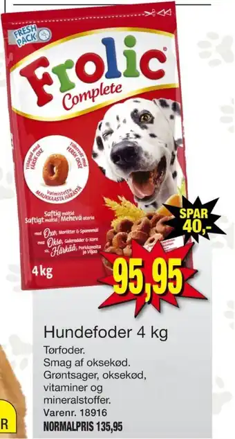 Harald Nyborg Frolic hundefoder tilbud