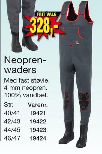 Harald Nyborg Dam waders tilbud
