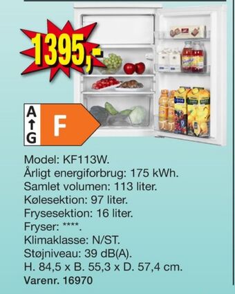 Harald Nyborg Wasco køle/fryseskab tilbud