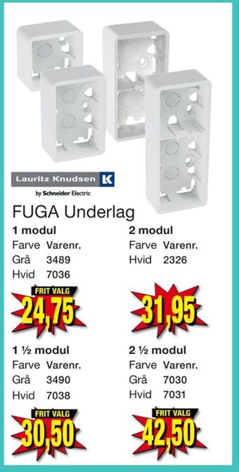 Harald Nyborg Fuga underlag tilbud