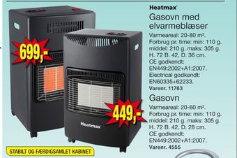 Harald Nyborg Heatmax gasovn tilbud
