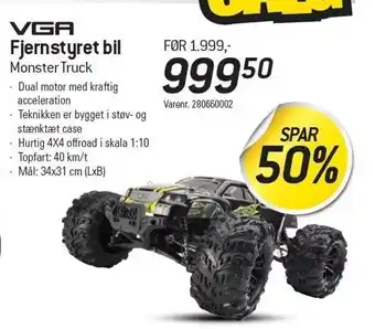 Thansen Fjernstyrtet bil tilbud