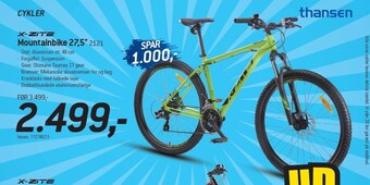 Thansen Mountainbike tilbud