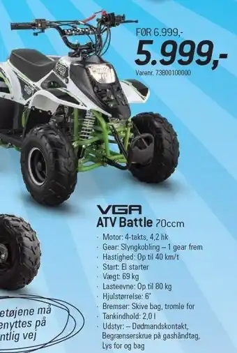 Thansen Atv battle tilbud