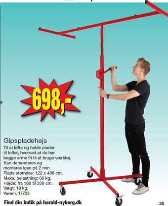 Harald Nyborg Gipspladehejs tilbud