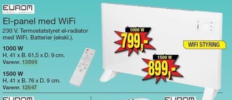 Harald Nyborg El-panel med wifi tilbud