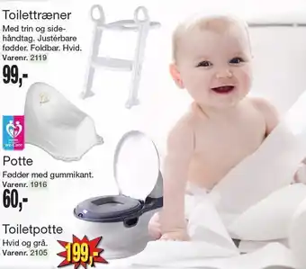 Harald Nyborg Toiletpotte, potte el. toilettræner tilbud
