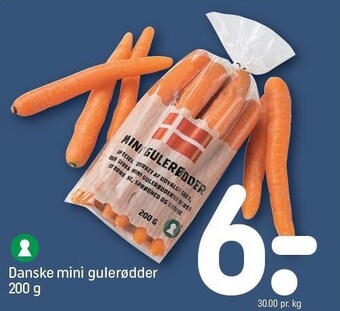 REMA 1000 Danske mini gulerødder tilbud