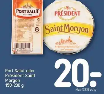 REMA 1000 Port salut eller président saint morgon tilbud