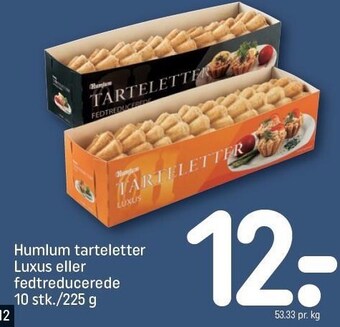 REMA 1000 Humlum tarteletter tilbud