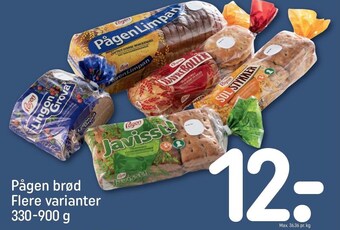 REMA 1000 Pågen brød tilbud