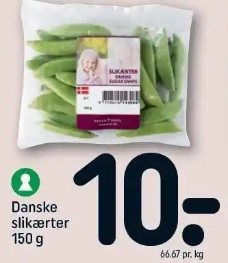 REMA 1000 Danske slikærter tilbud