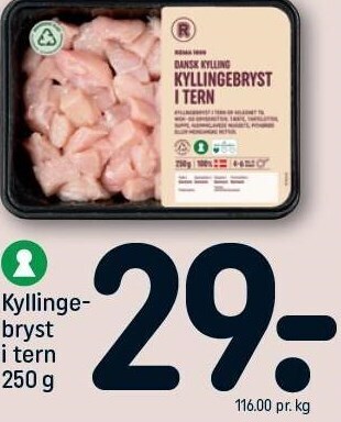 REMA 1000 Kyllingebryst i tern tilbud
