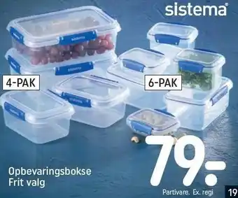 REMA 1000 Opbevaringsbokse tilbud