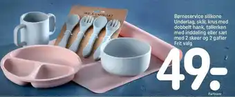 REMA 1000 Børneservice silikone tilbud
