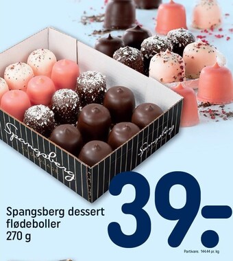 REMA 1000 Spangsberg dessert flødeboller tilbud