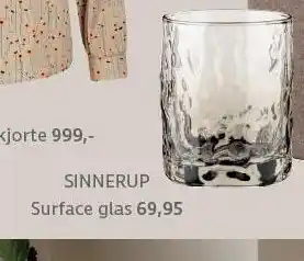Surface glas