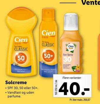 Solcreme