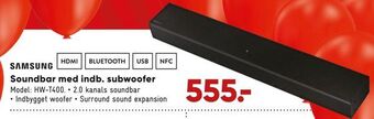 Bilka Soundbar med indb. subwoofer tilbud