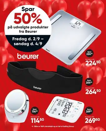 Bilka Produkter fra beurer tilbud