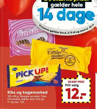 Bilka Kiks og kagemarked tilbud