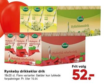 Rynkeby drikkeklar drik