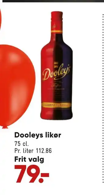 Bilka Dooleys likør tilbud