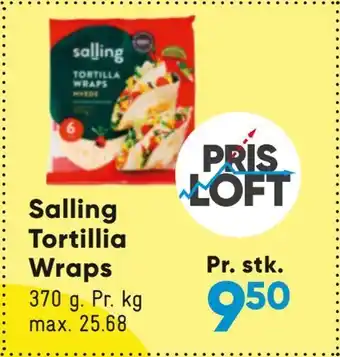 Bilka Salling tortillia wraps tilbud