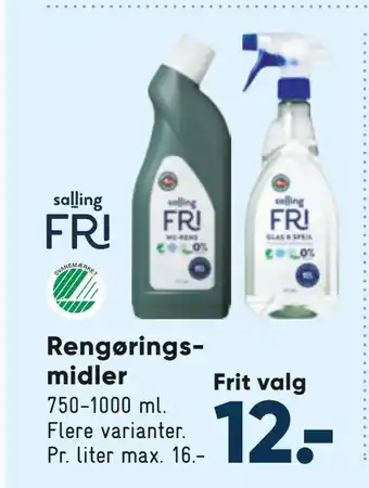 Rengøringsmidler