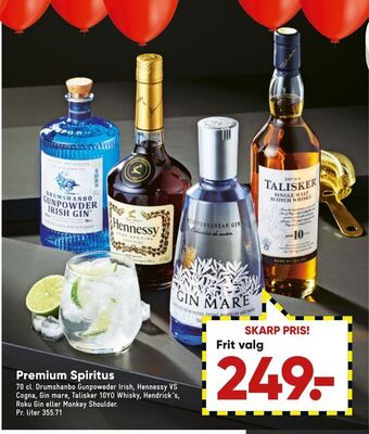 Bilka Premium spiritus tilbud