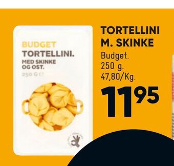 Tortellini m. skinke