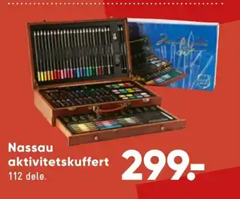 Bilka Nassau aktivitetskuffert tilbud