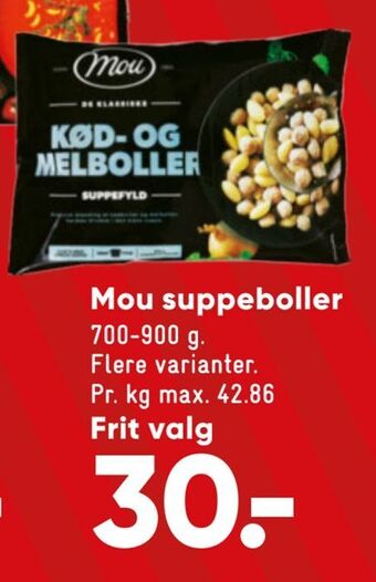 Mou suppeboller