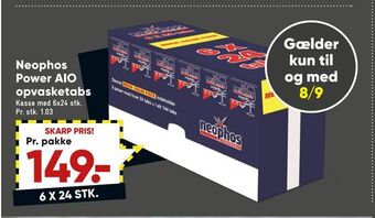 Bilka Neophos power aio opvasketabs tilbud