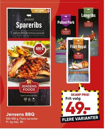 Bilka Jensens bbq tilbud