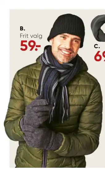Bilka Handsker eller hue tilbud