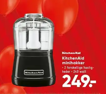 Bilka Kitchenaid minihakker tilbud