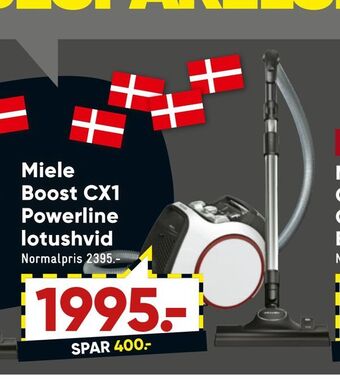 Bilka Miele boost cx1 powerline lotushvid tilbud