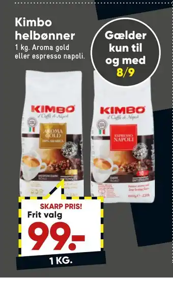 Kimbo helbønner